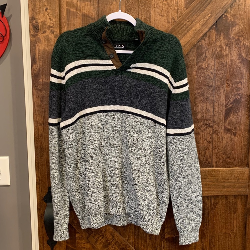 Men’s chaps sweater
